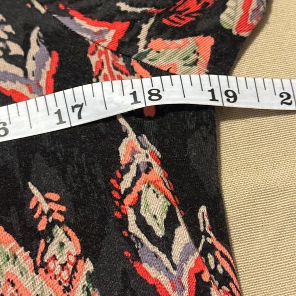 Torrid | Super Soft Knit Black Graphic Dress V-neck - Picture 5 of 9